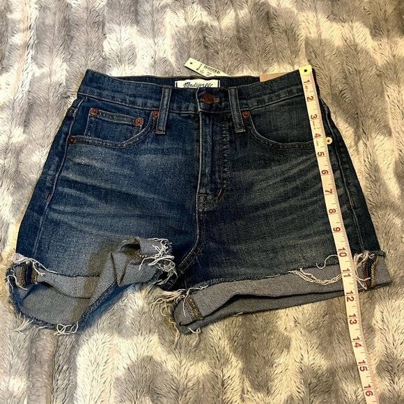 Madewell High-Rise Denim Shorts Size 23 - Picture 9 of 14